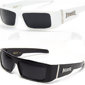 9058 Locs – 1 Black and 1 White Sunglasses